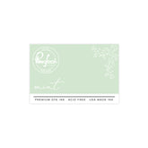 Premium Dye Ink Pad : Mint